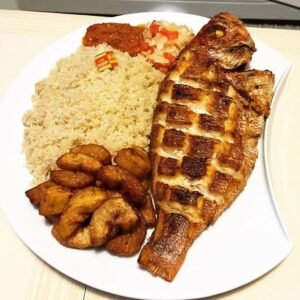 Poisson Braisé & Attiéké