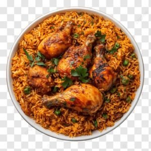 Riz Gras Royal au Poulet