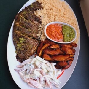 Tilapia Grillé & Attiéké