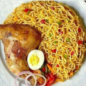 Spaghetti & Poulet Rôti