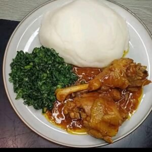 Poulet Sauce & Pâte